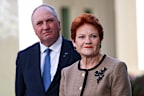 One Nation MP Barnaby Joyce and One Nation Leader Pauline Hanson.