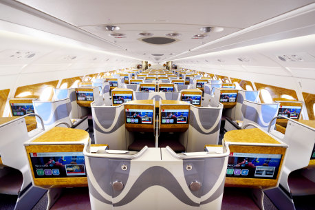 Emirates business class