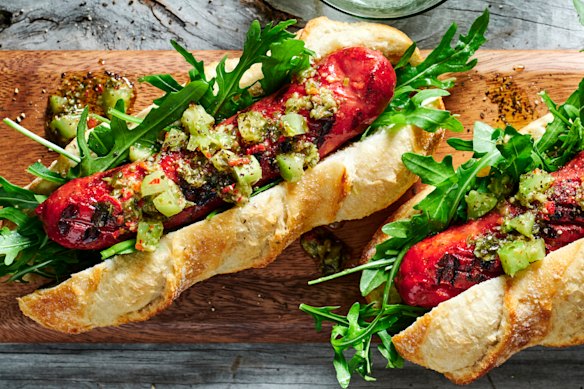 Inspired by an Argentinian street food favourite, these choripan are a fun weeknight meal.