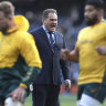 Dave Rennie’s Wallabies face England in three Tests on home soil in July.