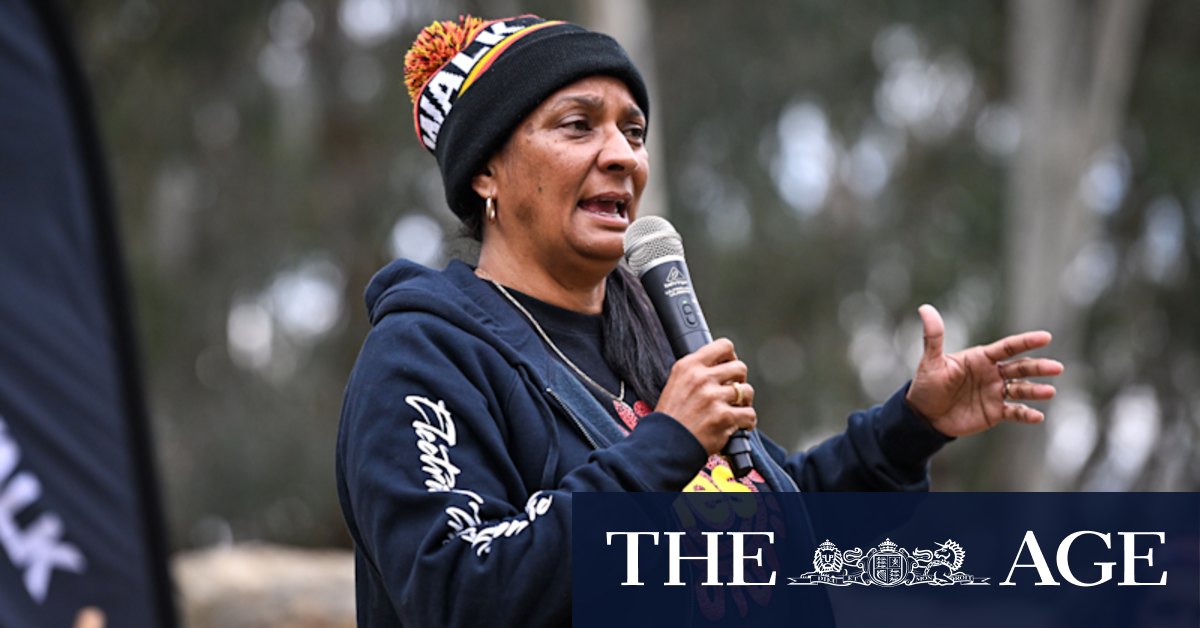 Nova Peris says Aboriginal flag 'misappropriated' by Palestine protesters - Vimarsana News