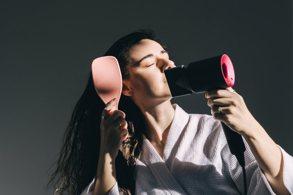 Always apply a heat protectant on the hair to prevent damage.