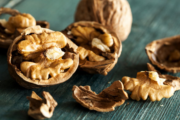 Walnuts contain omega-3, which supports brain function.