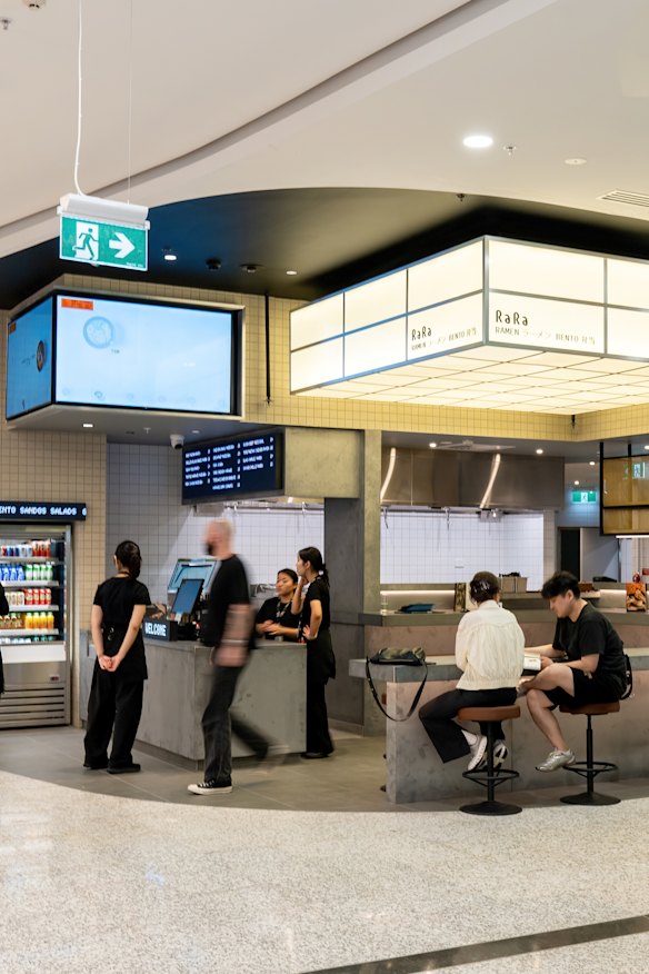 RaRa Ramen has opened an outpost at the airport.