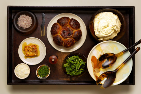Tilda’s bread and butter service.