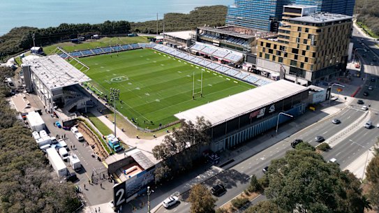 Shark Park in Woolooware, south of Sydney.