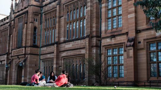 The University of Sydney posted a surplus of half a billion dollars in 2024.
