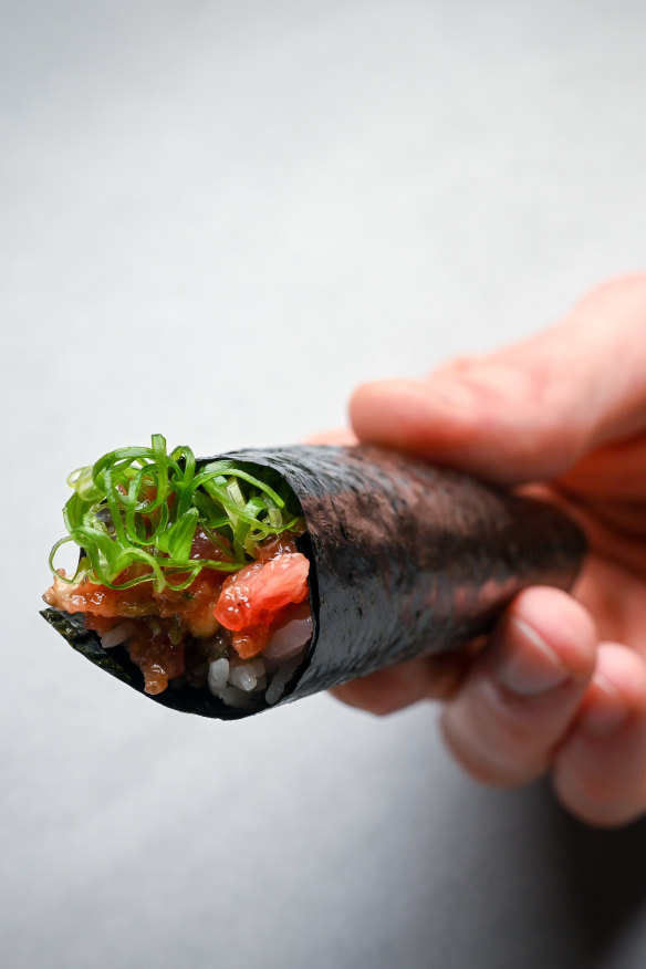 Hand roll.