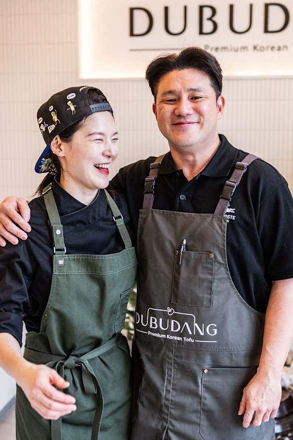 Dubudang co-owners Jiwon “Ellie” Kim and Hyunjoon “Leo” Joo.