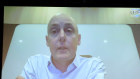 NAB chief financial officer Nathan Goonan appearing virtually at the CFO Live summit on Tuesday.