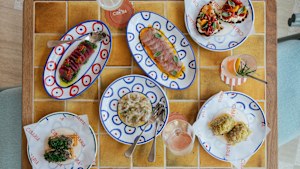 Coastal food at Cibaria restaurant.