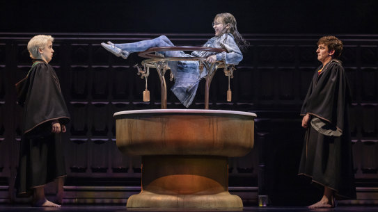 Moaning Myrtle holds court in the Australian 2021-22 season of Harry Potter and the Cursed Child
