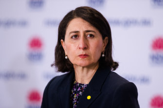 NSW Premier Gladys Berejiklian. 