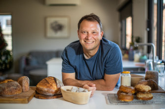 New baker Ben Handicott.