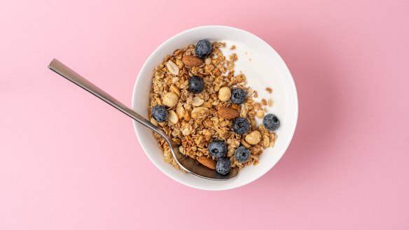 Luxury … good inflation figures may enable people to afford blueberries on their milk and muesli.