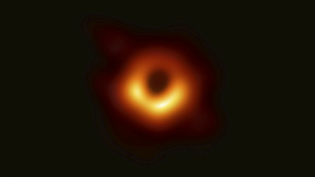 Scientists have revealed the first image ever made of a black hole after assembling data gathered by a network of radio telescopes around the world.