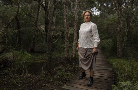 “This is an Australian story and I want my Australian audience to own this”: Writer, director and actor Leah Purcell, who has interpreted a classic Henry Lawson short story for the film <i>The Drover’s Wife: The Legend of Molly Johnson</i>.