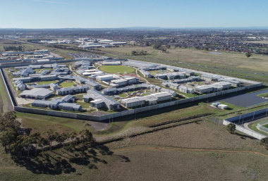Ravenhall Correctional Centre in Melbourne's west.