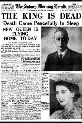 The Sydney Morning Herald, February 7, 1952.