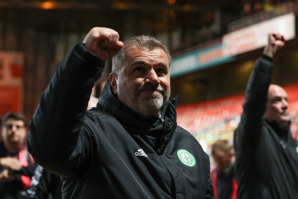 Ange Postecoglou has added a Scottish title to his impressive resume.