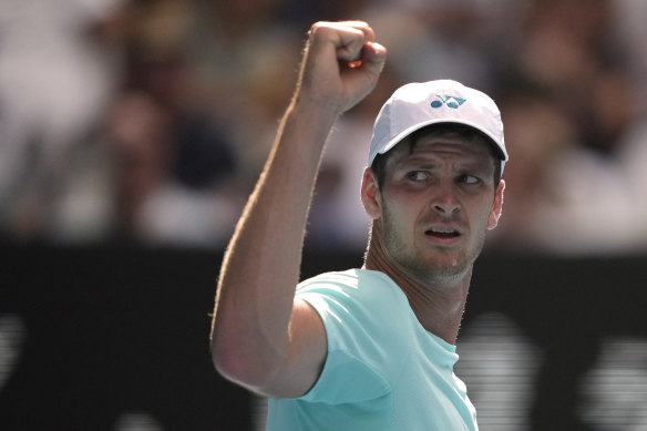 Poland’s Hubert Hurkacz.