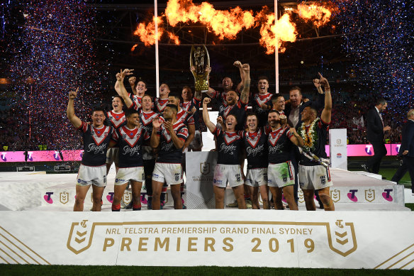 Trent Robinson wants the Roosters of 2020 to create their own history, rather than a focus on extending last year's success.