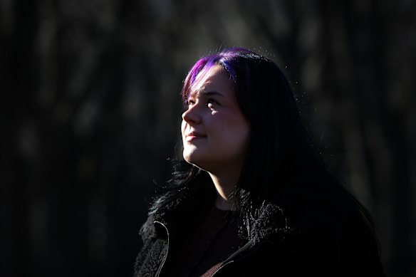 Annie King was 15 or 16 when she fled a home in which she experienced and witnessed family violence, but was turned away by services.