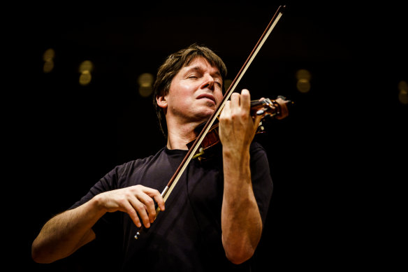 Joshua Bell imparts wonder through his music. 