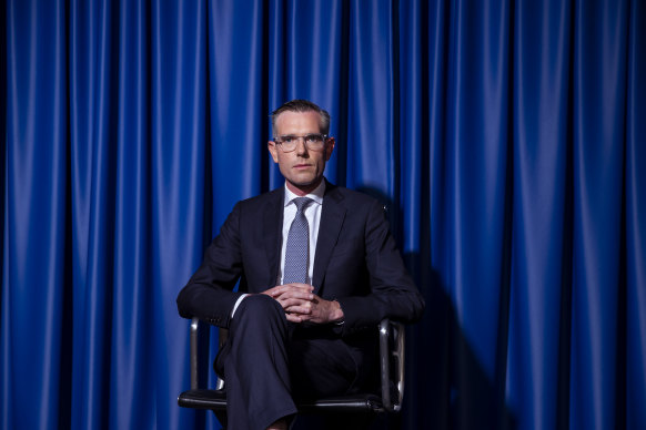 Premier Dominic Perrottet at Parliament House.