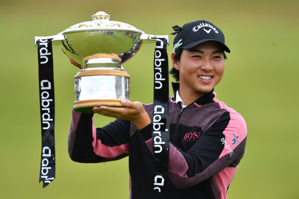 Min Woo Lee won the Scottish Open and a place in the British Open.