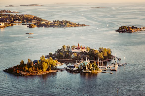 White nights … Finland’s extended daylight hours during the summer months.