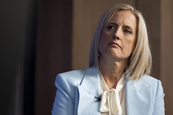 Minister for Women Katy Gallagher told the press club that policy for women was a priority for the government.