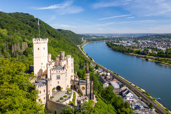 Gorgeous: Stolzenfels Castle on the Rhine.