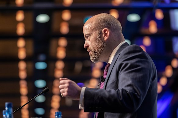 Ausgrid’s Rob Amphlett Lewis: “We are in danger of a two-speed transition.”
