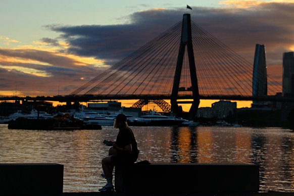The NSW government will prioritise building more homes around train and metro stations, such as the future Bays West housing precinct, instead of new suburbs on the city’s fringe.