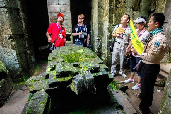 Tour with locals whenever possible.