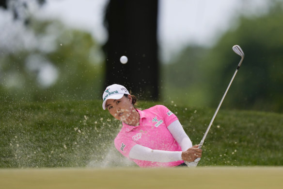 Australia’s Minjee Lee during the final round.