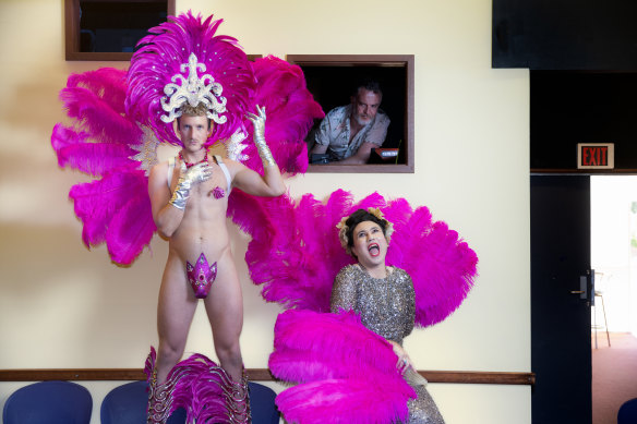 Ziegeld Boys’ Josh Sanders, Follies Girl’s Mama Alto and writer Stephen A Russell ahead of Midsumma.