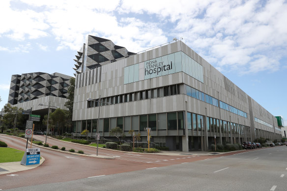 Fiona Stanley Hospital adjoins Murdoch Train Station, along the Kwinana Freeway in Perth’s south.