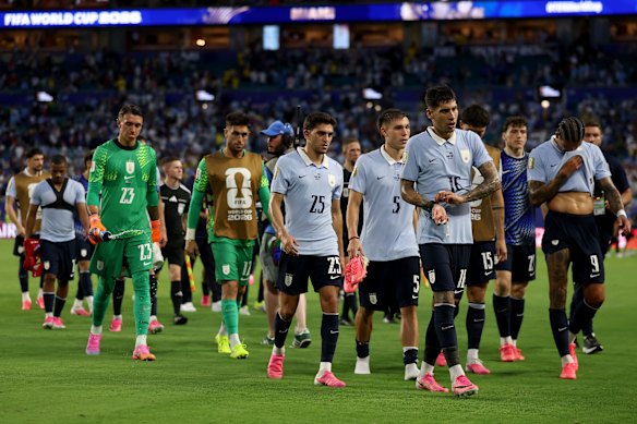 Uruguay commiserate.