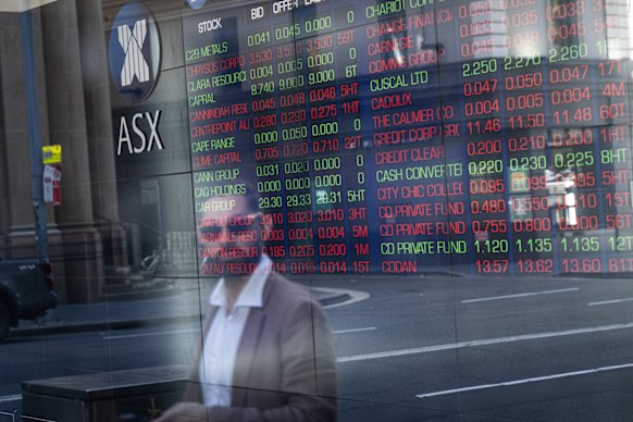 The ASX was down for most of the day, but ended up in the green.