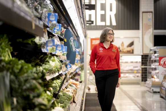 Coles CEO Leah Weckert says customers are forgoing convenience to find lower prices.