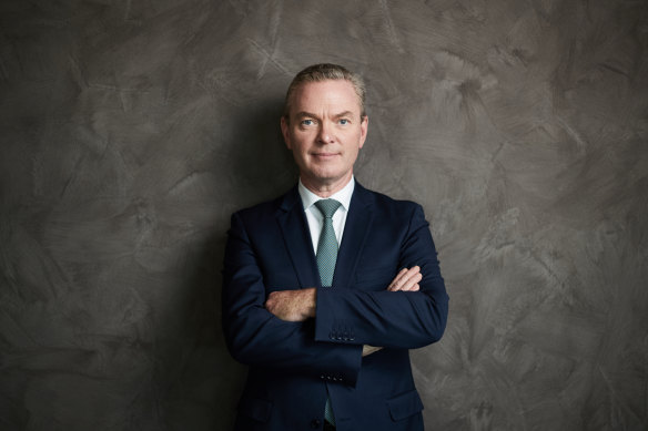 Christopher Pyne: "I was constantly in trouble in the classroom because I was so talkative."
