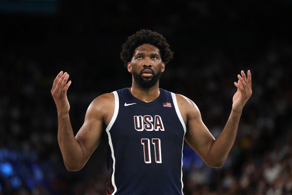 Joel Embiid was public enemy No.1 in Paris.