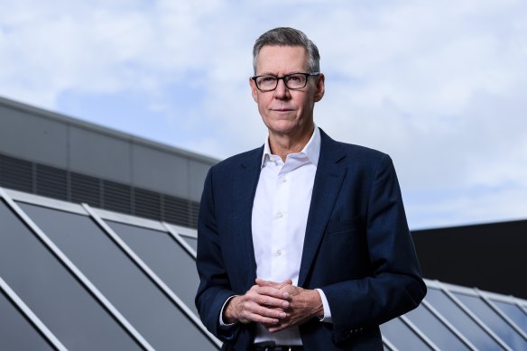 Sydney Airport CEO Geoff Culbert says speeding up the vaccine rollout was key. 