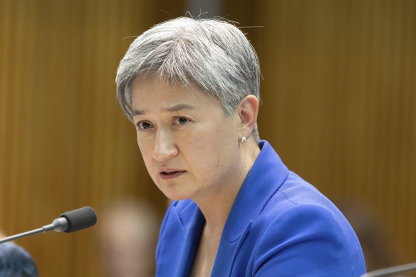 Foreign Affairs Minister Penny Wong said the government was prepared to use foreign interference laws against supporters of the Iranian regime.