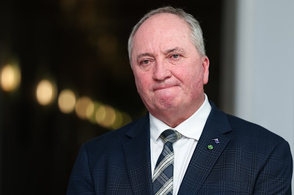 One Nation MP Barnaby Joyce.