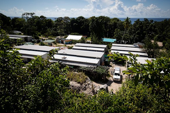 The Nibok refugee settlement on Nauru.