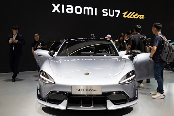 A Xiaomi SU7 Ultra.