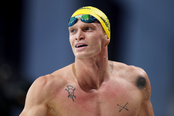 Cody Simpson has his sights set on the Paris 2024 Olympics. 